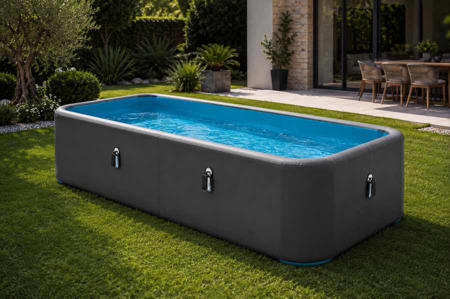 Piscine gonflable rigide Bluō Rectangle