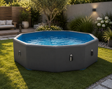 Piscine gonflable rigide Bluō Octogone