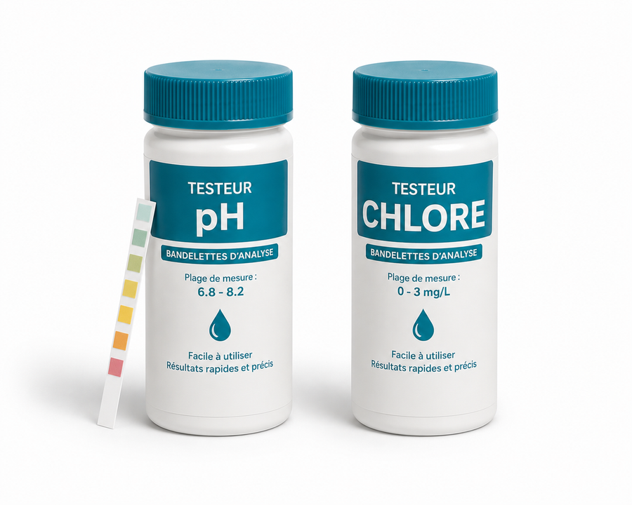 Testeur pH et chlore